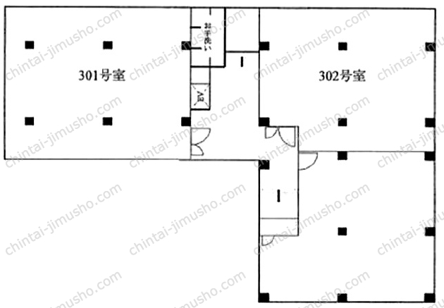 六本木福吉町ビルの間取図