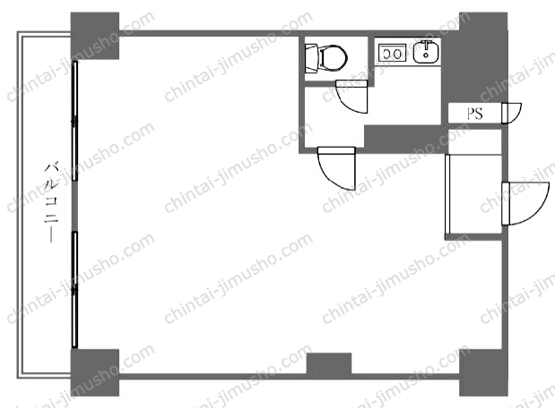 フジハイツの間取図