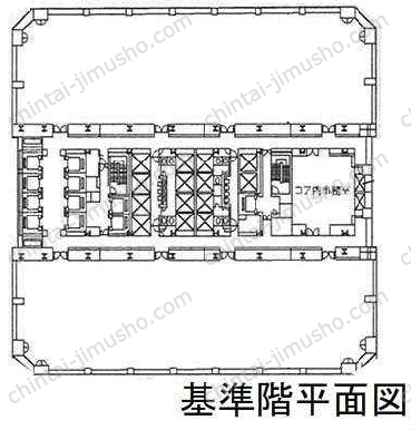 晴海アイランドトリトンスクエアオフィスタワーXの間取図