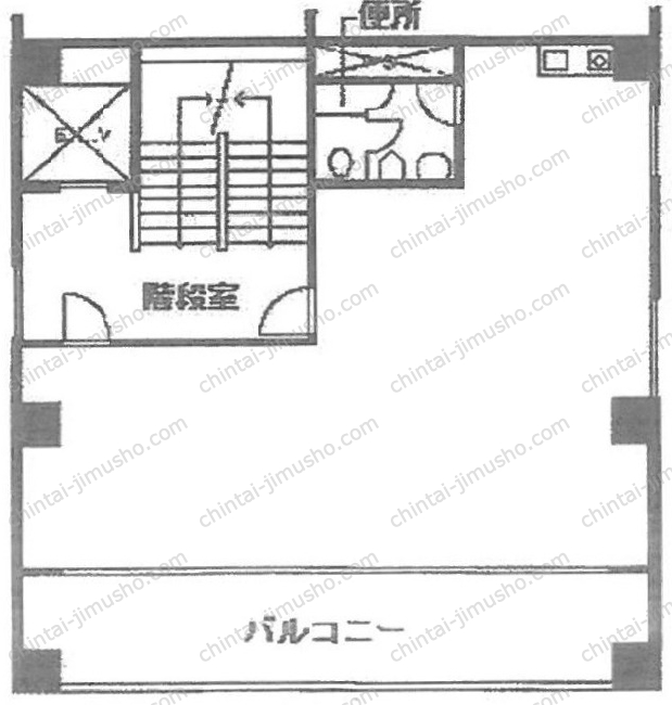 東都銀座ビルヂングの間取図