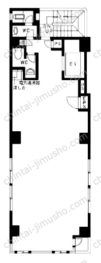 国土西池ビルの間取図
