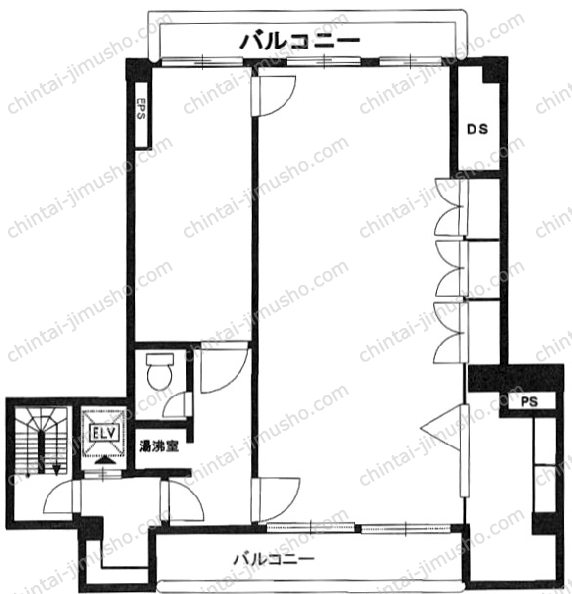 赤坂三基ビルの間取図