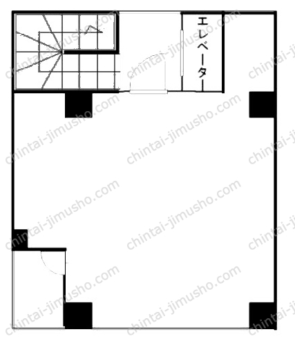 西新宿ビルの間取図