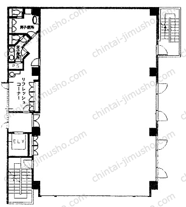 MR木場ビルの間取図