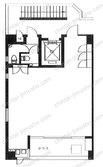 道玄坂TRビルの間取図
