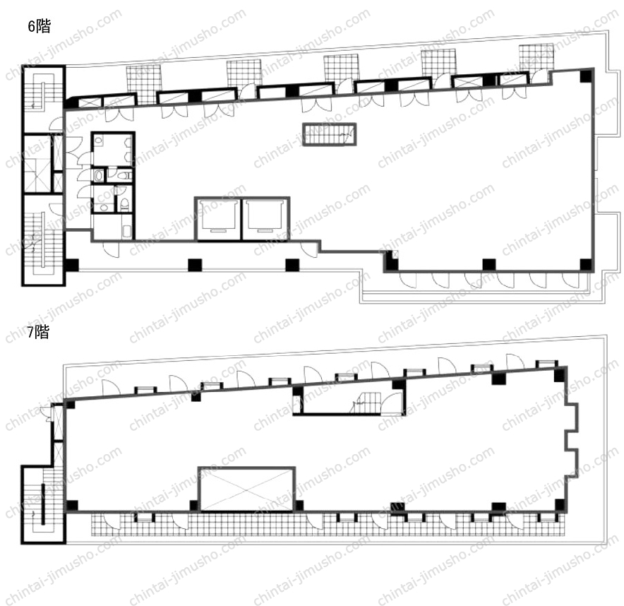 人形町ファーストビルの間取図