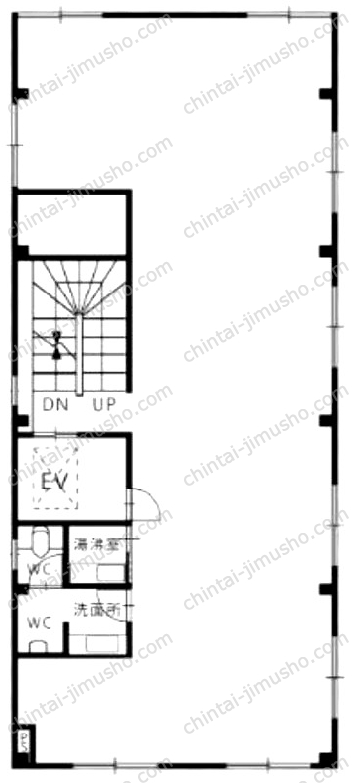 中川ビルの間取図