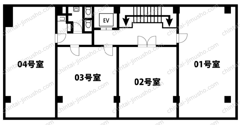 第一文成ビルの間取図