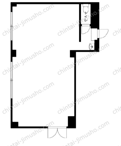 ベルクレール新宿の間取図