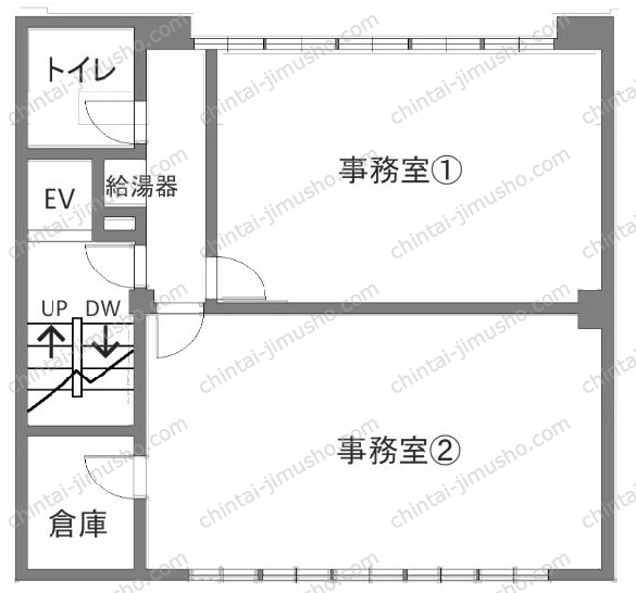 第一昭和ビルの間取図