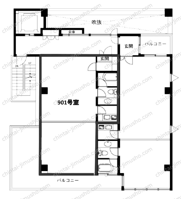 VORT秋葉原riverfrontの間取図