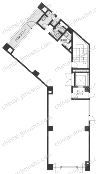 西新宿小林ビルの間取図
