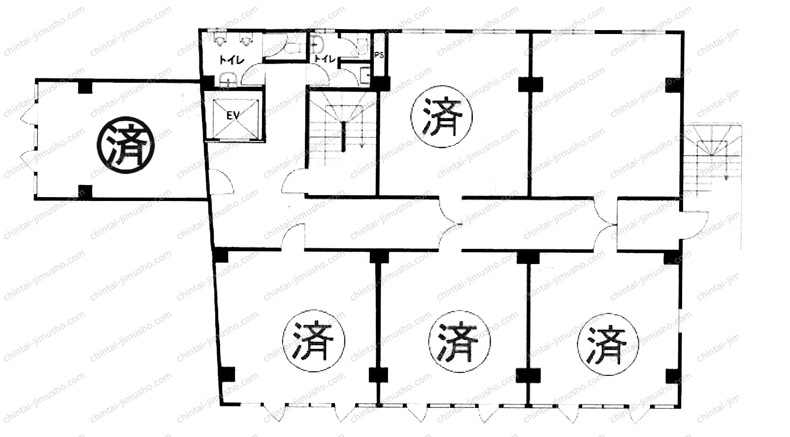 佐伯池袋ビルの間取図