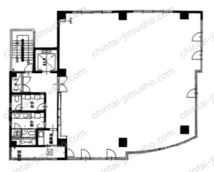 JU KINSHICHO NORTH TOWERの間取図