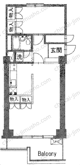 メゾンサンシャインビルの間取図