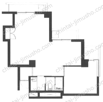第20スカイビルの間取図