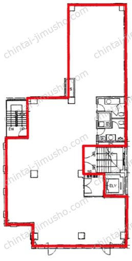 赤坂周山ビルの間取図