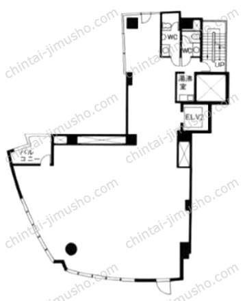 South Tower／サウスタワーの間取図