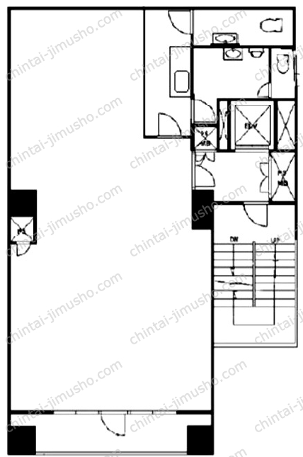 加瀬ビル161の間取図