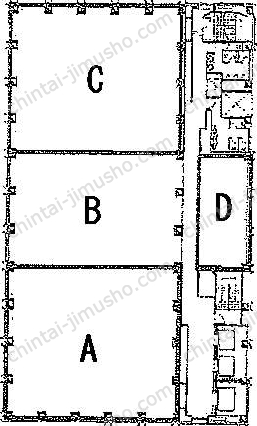 イタリア文化会館の間取図