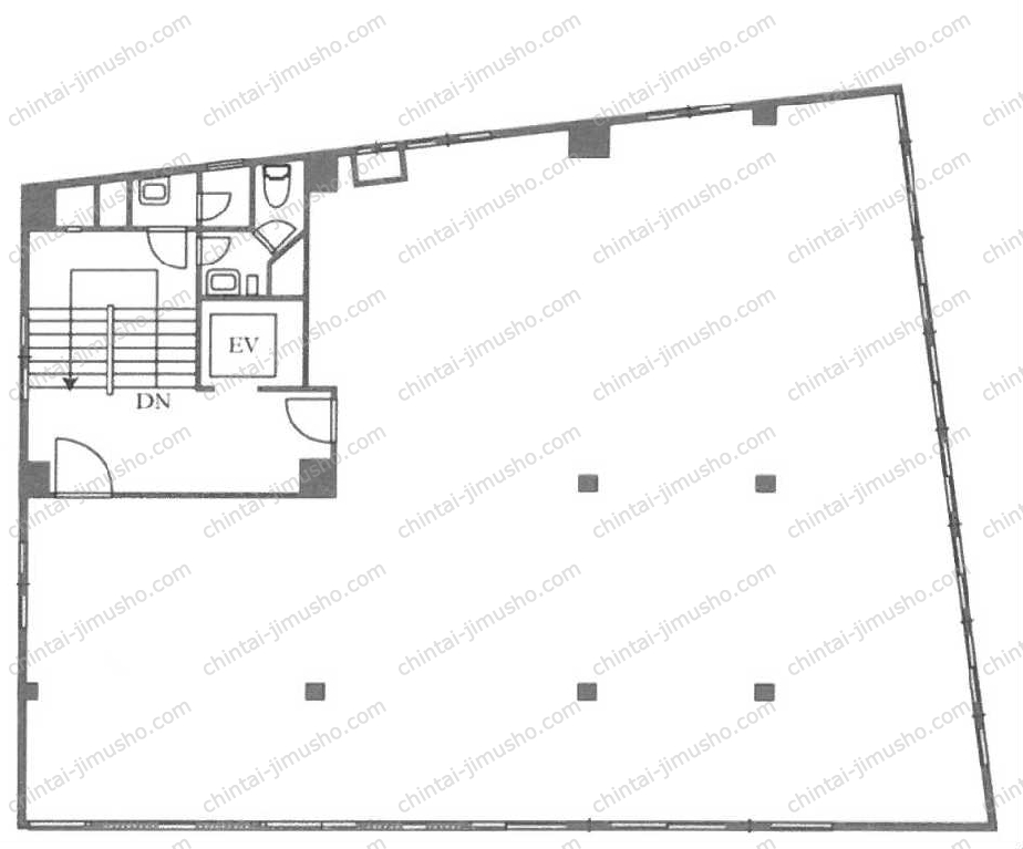 銀友ビルの間取図