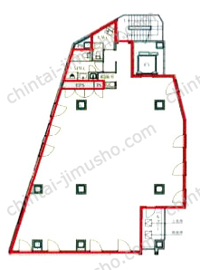 グリーンオーク高輪台の間取図