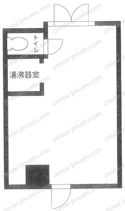 四谷曙橋ビルの間取図