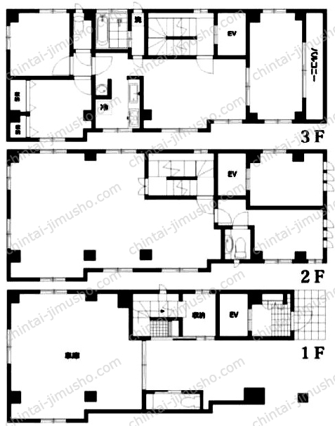 マルチノックスビルの間取図