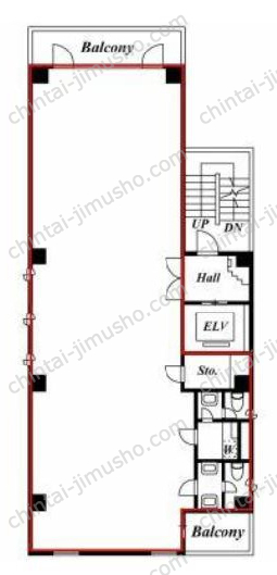 一番町KKビルの間取図