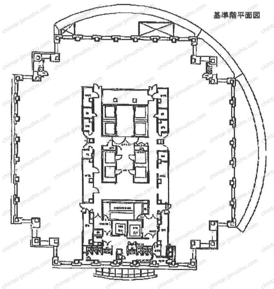恵比寿プライムスクエアタワーの間取図