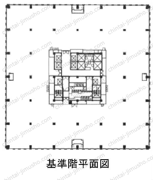 虎ノ門37森ビルの間取図