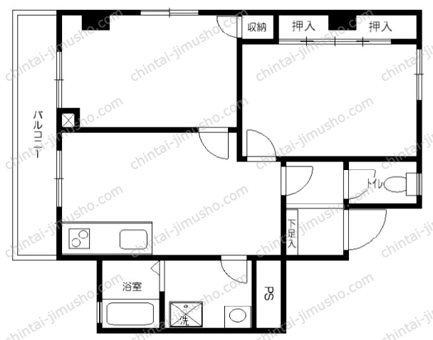アール平河町の間取図