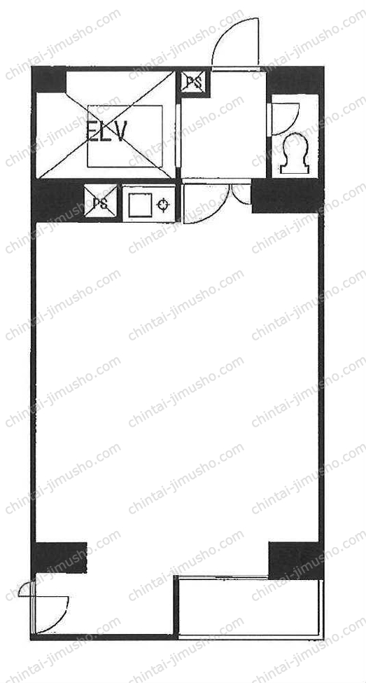 シナノ日本橋ビルの間取図