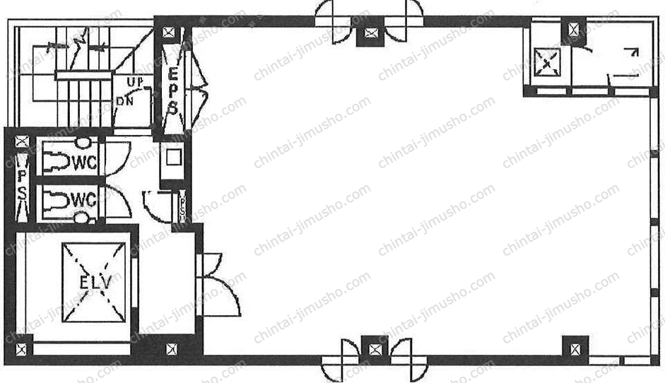 茅場町2丁目ビルの間取図