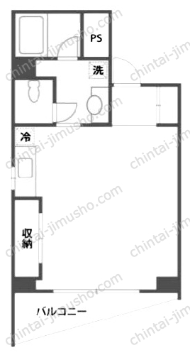 第2カツマタビル／カツマタパールマンションの間取図