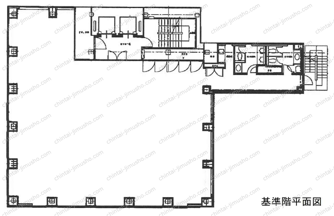 東海堂銀座ビルの間取図