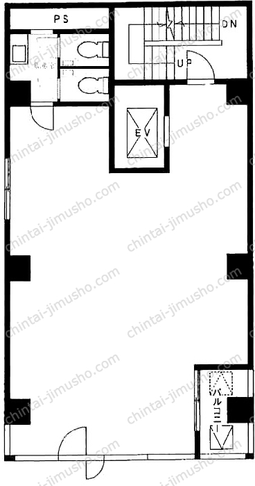 青山但馬屋ビルの間取図