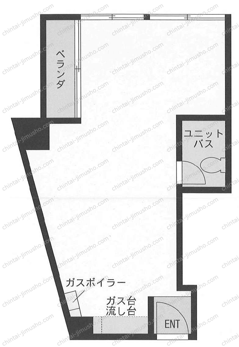 一番町フェニックスビルの間取図