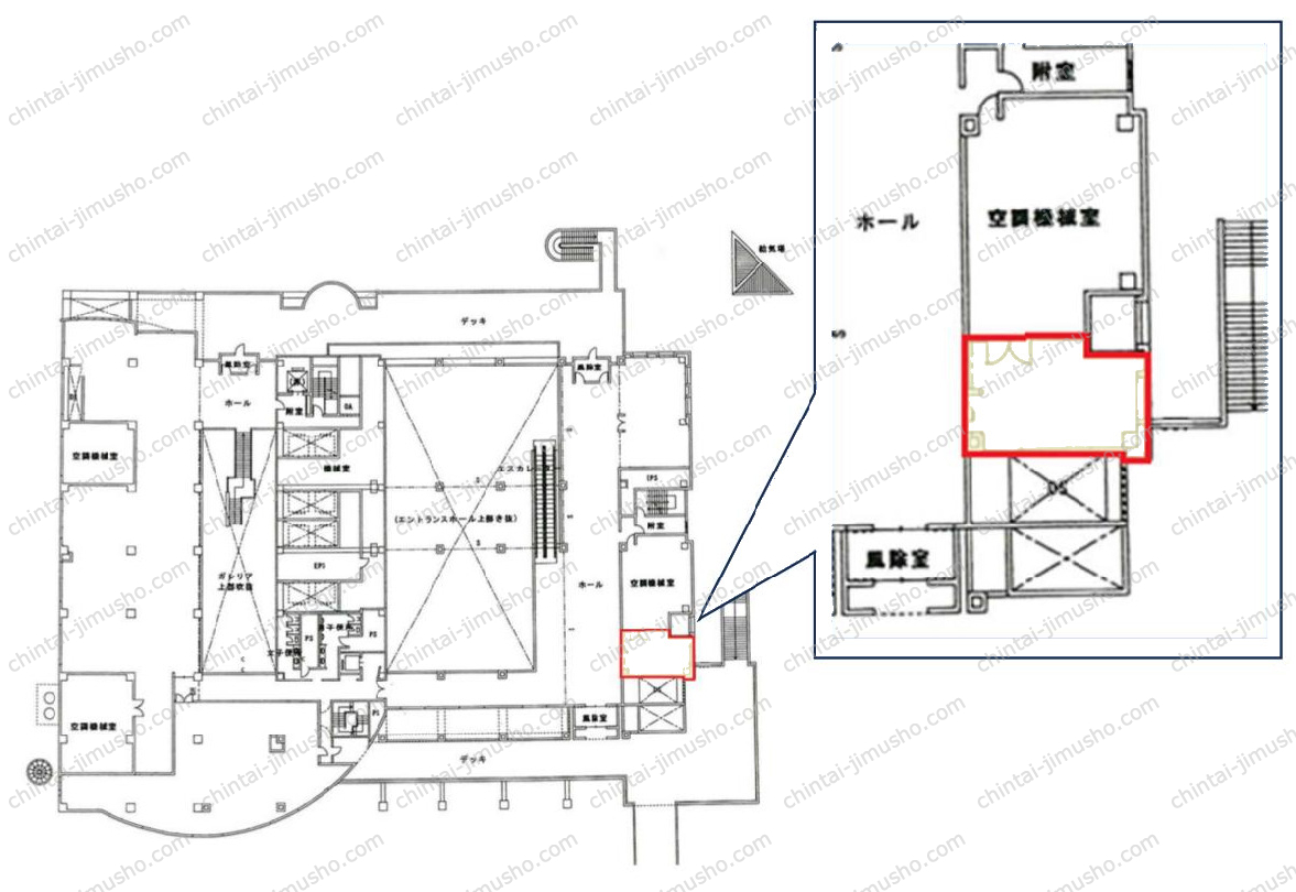 天王洲ファーストタワー／天翔オフィス 天王洲ファーストタワーの間取図