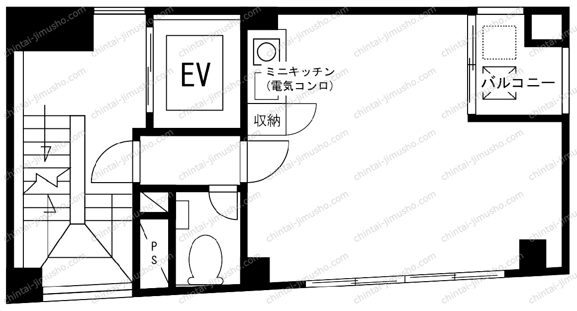 YHT南青山ビルの間取図
