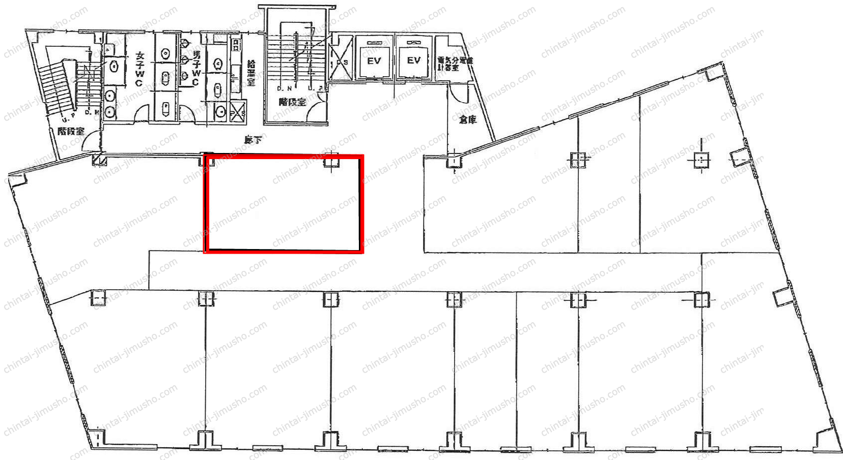 品川ステーションビル新宿の間取図