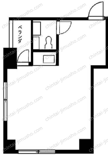 グローリア宮益坂の間取図