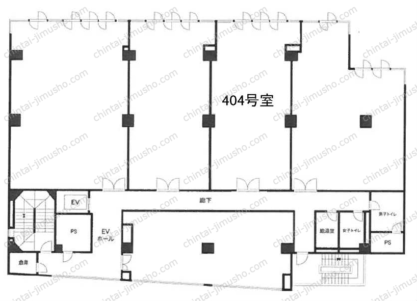 目黒西口マンション2号館の間取図
