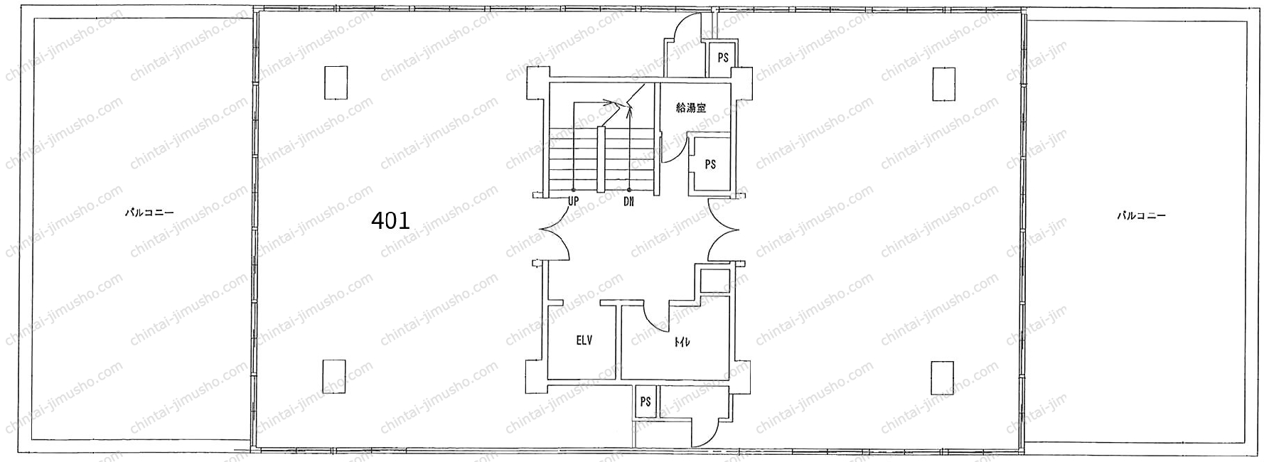 第5東ビルの間取図