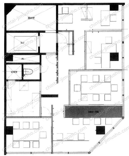 東銀座ビルの間取図