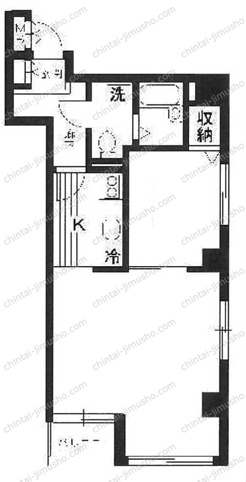 服部ビルの間取図