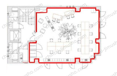 U square高田馬場の間取図