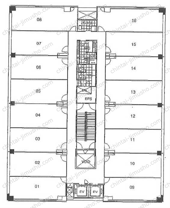 BUREX京橋／ビュレックス京橋の間取図