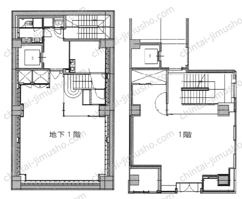 エイコー銀座ビルの間取図