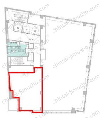 KDX新宿ビルの間取図